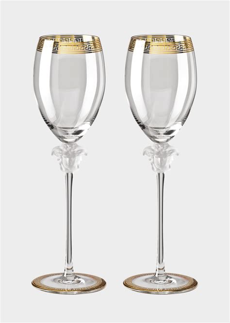 replica versace wine glasses|versace glass cups.